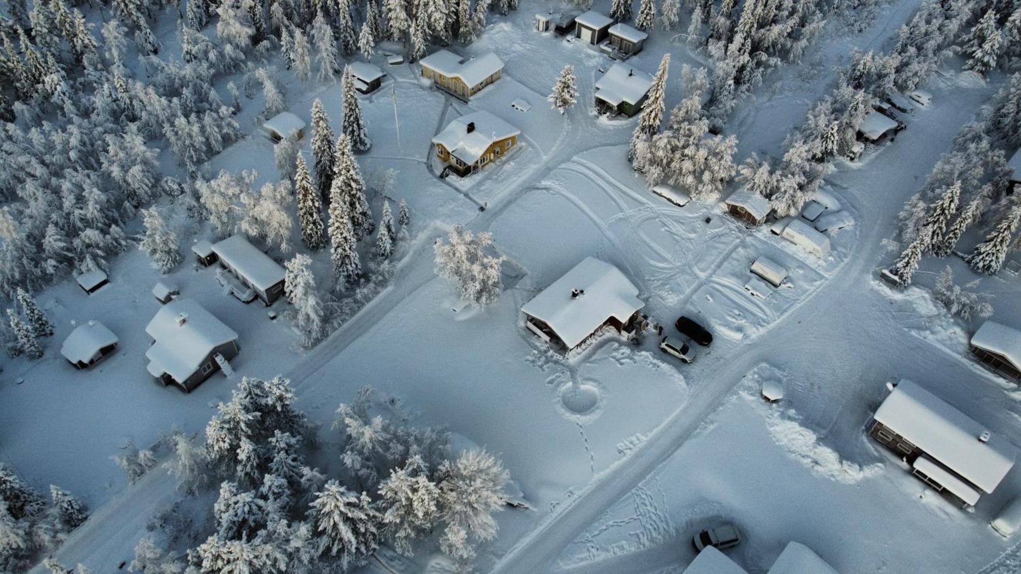 Little Adorable Red Villa Kiruna Dış mekan fotoğraf