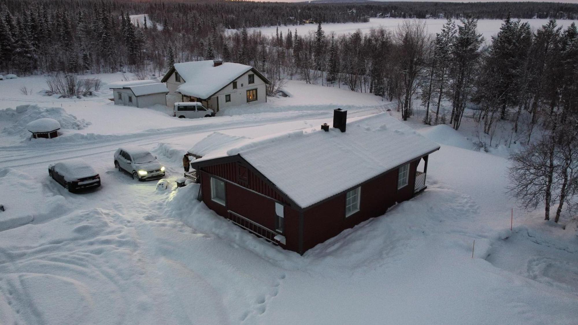 Little Adorable Red Villa Kiruna Dış mekan fotoğraf