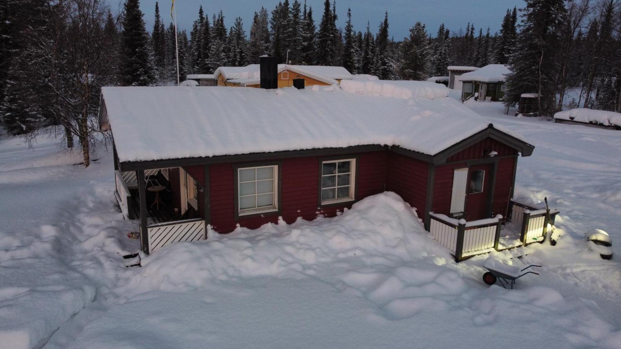 Little Adorable Red Villa Kiruna Dış mekan fotoğraf
